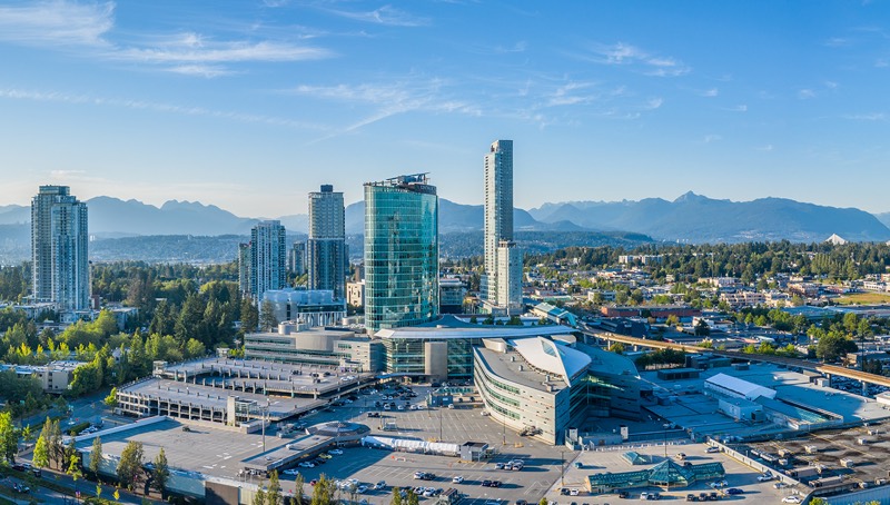 Surrey City Centre skyline